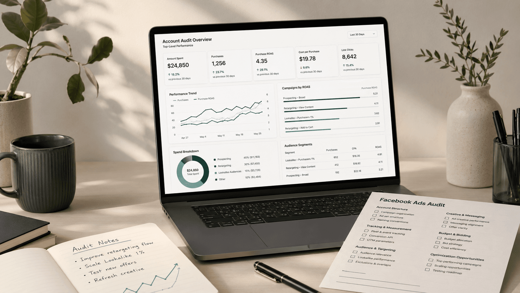 Facebook and Instagram Ads audit — Meta advertising consulting